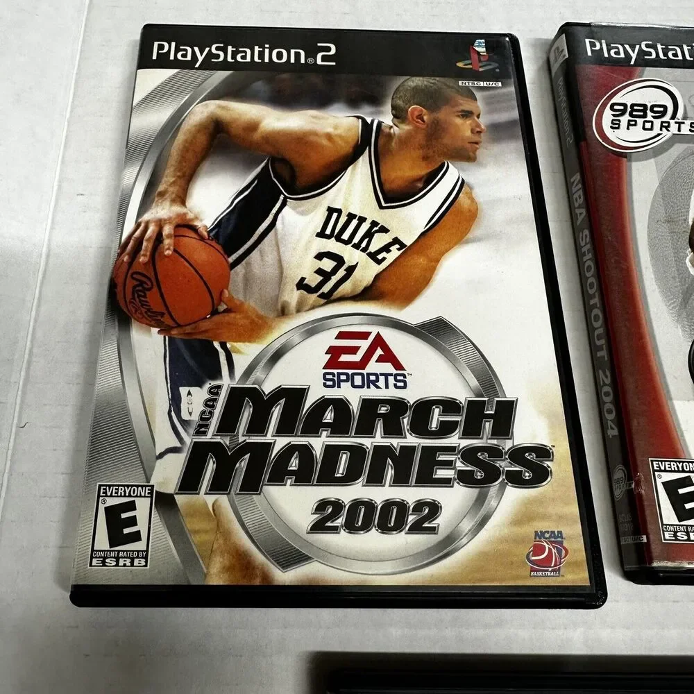 Lot Of 5 PlayStation 2 PS2 NBA Live 07 March Madness 02 05 Shootout 04 Hoopz